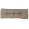 vidaXL Outdoor Pallet Cushion - Taupe, Water-Repellent, Hollow Fiber Filling 47.2"x15.7"x4.7" - 4 of 4