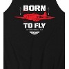 Men's - Top Gun: Maverick - Born To Fly Graphic Tank Top - 2 of 3