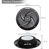 Pyle Waterproof Marine Speakers - 4.0" Inch Pair - Black (PLMRS4B.5) - 3 of 4