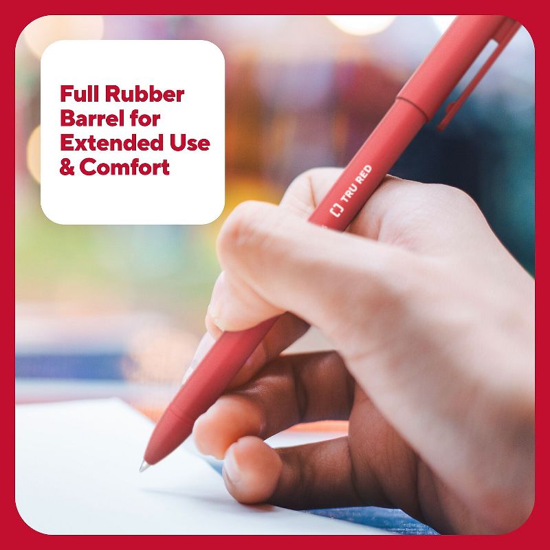 TRU RED Quick Dry Gel Pens Fine Point 0.5mm Asst 12/Pack TR54473, 5 of 10