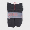 Aeropostale Men's 8-Pack Dress Crew Socks - Comfortable & Stylish for Everyday Wear - Lightweight, Stretchy & Moisture Wicking - 3 of 4