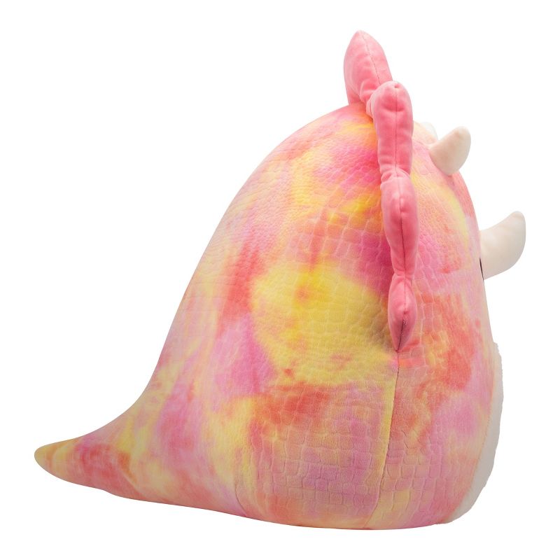 Squishmallows 16&#34; Trinity Pink Tie-Dye Triceratops with Fuzzy Belly Large Plush, 6 of 11