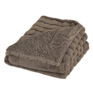 Samantha Throw Blanket Gray - Décor Therapy