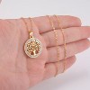 Clotth Tree of Life Necklace - Luxurious 925 Silver Jewelry with Clear Zirconia, Symbolic Family Tree Pendant for Occasions - 3 of 4