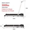 DeerRun Walking Pad Treadmill 3 in 1 Under Desk Treadmill, 3.0HP Low Noise Portable Treadmill for Home & Office - 2 of 4