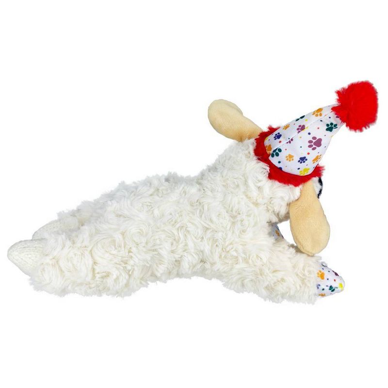 Multipet Birthday Lamb Chop Dog Toy - M, 5 of 12