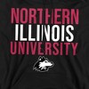 Northern Illinois University Official Stacked Unisex Adult Pull-Over Hoodie, Charcoal - image 2 of 4