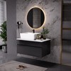 DOMETOUR 31.5 Inches Floating Single Small Bathroom Vanity with Sink - 4 of 4