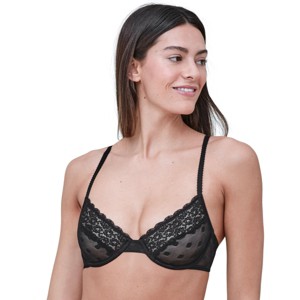 Skarlett Blue Women's Dare Dot Plunge Unlined Bra 314202 - 1 of 2