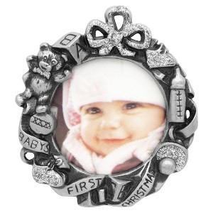Gloria Duchin Baby Wreath Photo Tree Ornament - 1 of 3