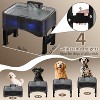8.5L/2.25Gal Elevated Dog Water Fountain, 4 Height Adjustable Raised Dog Water Bowl Dispenser for Large Dogs with Stainless Steel Tray - 2 of 4