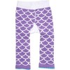 Pavilion Gift Company - Purple Mermaid - 6-12 Months Baby Leggings - Pants - 3 of 4