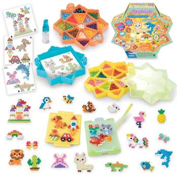 Aquabeads Arts & Crafts Charm Maker Theme Refill With Beads, Templates And  Keychains : Target