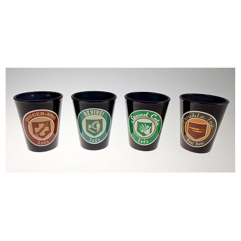 Call Of Duty 4 Pack Perks Shot Glass Set