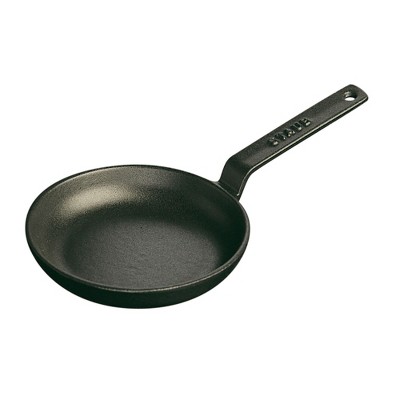 Staub Cast Iron 4.75-inch Mini Frying Pan - Matte Black