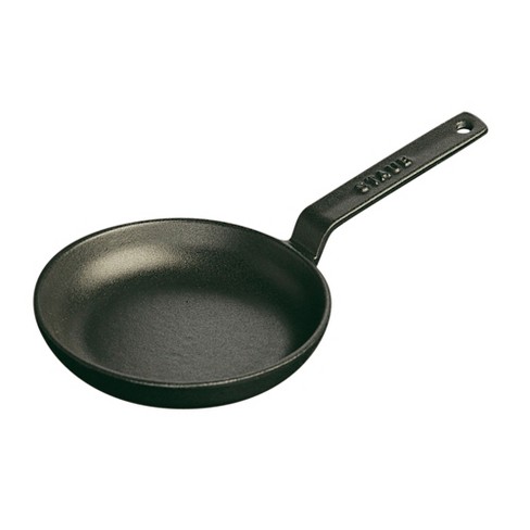 Staub Cast Iron 14.5-inch X 8-inch Covered Fish Pan - Matte Black : Target