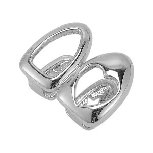 Unique Bargains Hip Hop Hollowout Heart Fake Grills 1 Pc - 1 of 4