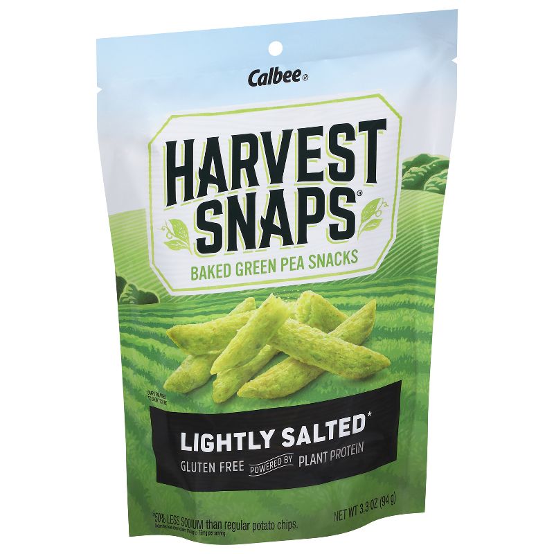 Harvest Snaps Green Pea Snack Crisps Lightly Salted - 3.3oz, 5 of 7