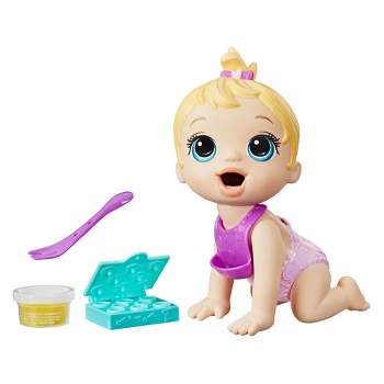 Baby Alive Lil Snacks Baby Doll - Blonde Hair