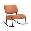 CAVINAS Modern Upholstered Accent Chair with Ergonomic Design, Soft Fabric and Sturdy Frame, Comfy Armchair for Living Room, Bedroom - 4 of 4