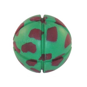 Goughnut Green Rubber Interactive Dog Ball - 1 of 4