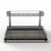 NewHome "2-Tier Pull-Out Under Sink Organizer with Sliding Tray, L-Shaped Storage Shelves for Kitchen & Bathroom" Black - 4 of 4