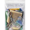 Design Works Felt Ornament Applique Kit 2"X3.5" Set Of 13-Stained Glass - 2 of 3