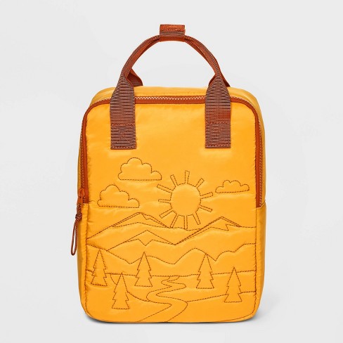 Target yellow backpack on sale