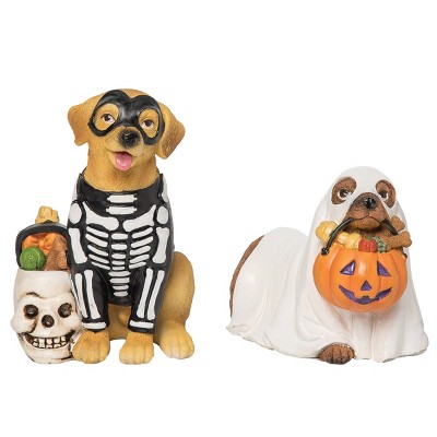 Gallerie II Halloween Resin Dog Figurines, A/2