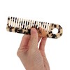 Unique Bargains Anti-Static Hair Comb Black Brown 1 Pc - 3 of 4