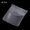 Unique Bargains Waterproof Dustproof Lightweight Coin Sleeves Holders 50 Pcs - 3 of 4