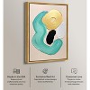 Art Remedy Abstract Earring Contemporary Shapes Abstract Wall Art Framed - 3 of 4