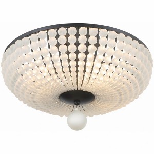 Crystorama Lighting Bella 4 - Light Flush Mount in  Matte Black - 1 of 3