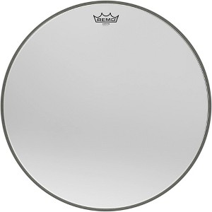 Remo Ambassador Starfire Chrome Bass Drum Head - 1 of 2