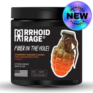 Rrhoid Rage Fiber and Magnesium Gummies - 1 of 4