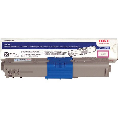 OKI 44469720 Toner Cartridge, 5K Yield, Magenta