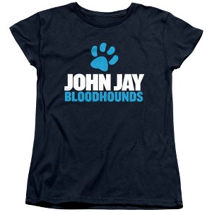 Women's John Jay College Of Criminal Justice Bloodhounds T-Shirt - 1 of 4