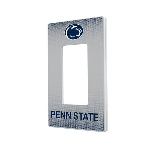 NCAA Big Ten Universities Linen Hidden-Screw Light Switch Plate for Single Rocker - 1 of 4