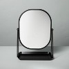 Metal Vanity Flip Mirror with Tray Black - Hearth & Hand™ with Magnolia - image 3 of 3