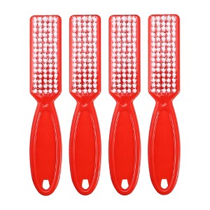 Unique Bargains Plastic Fingernail Cleaner Nail Brush 4 Pcs - 1 of 4