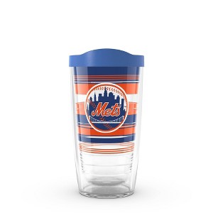 MLB New York Mets 16oz Hype Stripes Classic Tumbler - 1 of 4