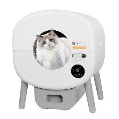 Gulches Cat Litter Box, Large Capacity  Litter Box