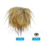 Unique Bargains Fluffy Soft Elastic Faux Fur Pom Poms for Hats DIY Scarves 6 Pcs - 3 of 4