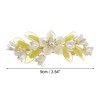 Unique Bargains Hair Clips Hair Accessories for Women Hair Barrettes Sparkly Rhinestones Hairpin White - 4 of 4