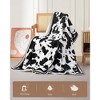 Coucheta Heated Throw, Cow Print, Fast Heating LCD Controller, 6 Heat Levels, 4-Hr Auto Shut Off, ETL Certified, Machine Washable, Multi sizes&colors - 3 of 4