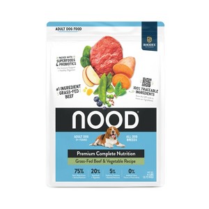 NOOD Pet Food Adult Dry Dog Food with Beef Flavor - 1 of 4