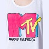 MTV Womens' Music Television Logo Sleep Pajama Set Short Tank Top Multicolored - 4 of 4