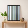 Sheila Wenzel-Ganny Lavender Mint Blue Stripes Art Canvas - Society6 - 3 of 4