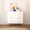 Dexmalle Kids 3 Drawer Dresser White - 2 of 4
