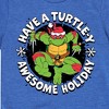 Boys' - Teenage Mutant Ninja Turtles - Have A Turtley Awesome Holiday Short Sleeve Graphic T-Shirt - 2 of 4